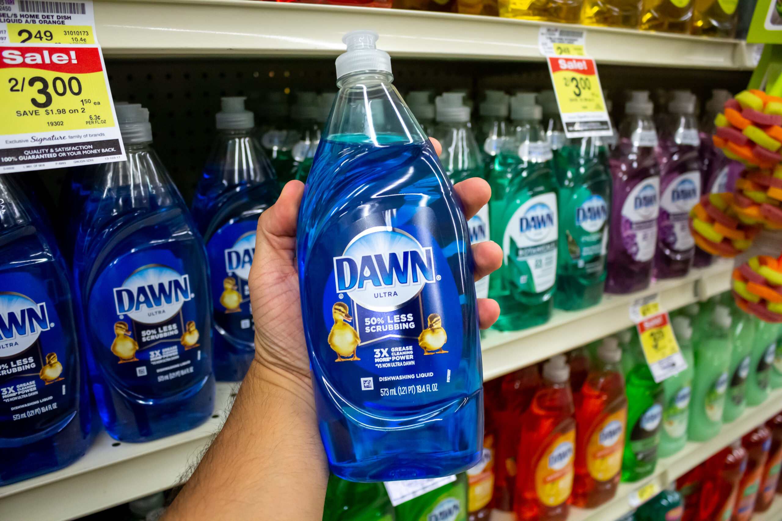 Dawn dishwashing soap