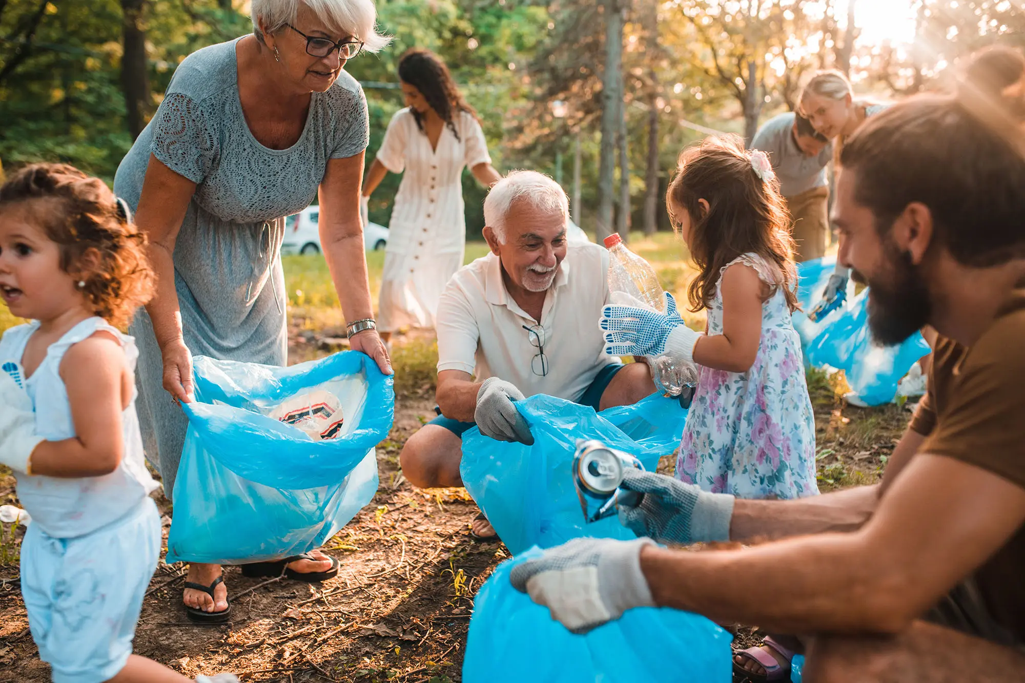 Ordinary citizens caring for the environment