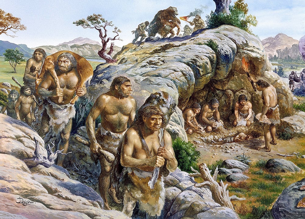 Visual Recreation of what the Early Humans looked like