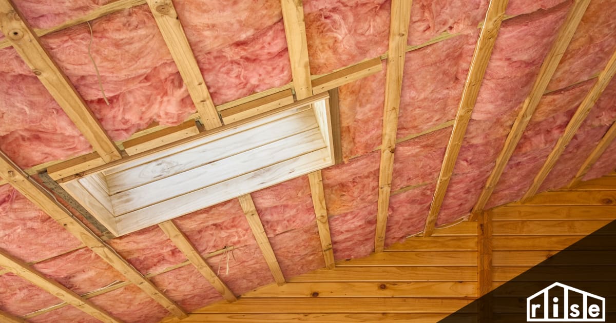 fiberglass insulation in walls