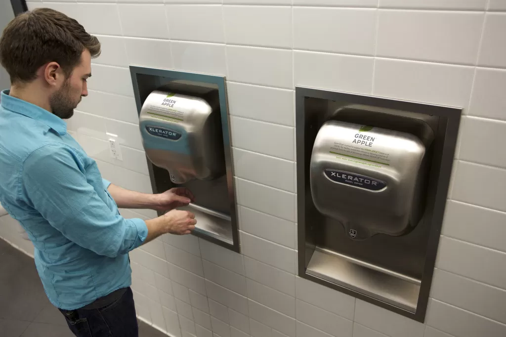 metal hand dryers