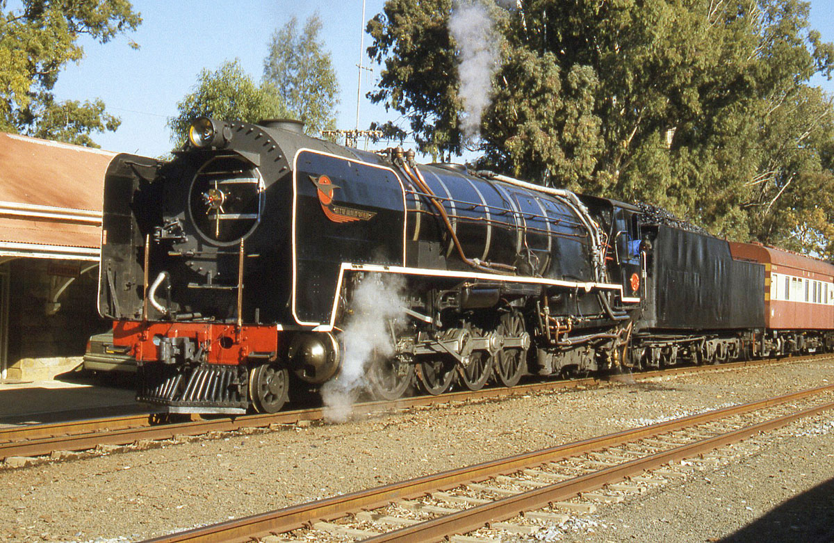 modified steam train