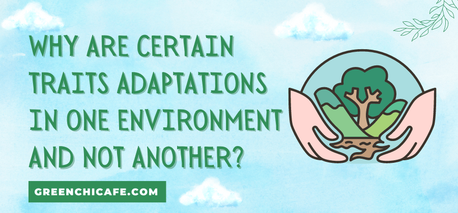 Why are Certain Traits Adaptations in One Environment and Not Another