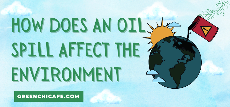 how does an oil spill affect the environment