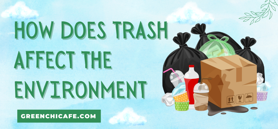 how does trash affect the environment